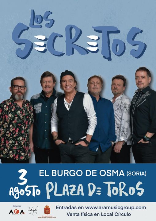 Los Secretos actuar&aacute;n en el Burgo de Osma este verano | Imagen 1