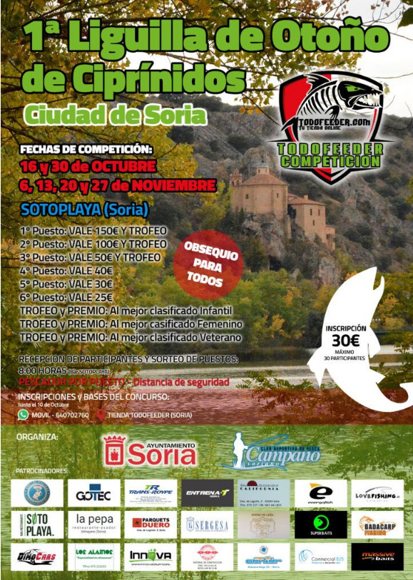 Comienza la 1&ordf; Liguilla de Oto&ntilde;o de Cipr&iacute;nidos en Soria | Imagen 1