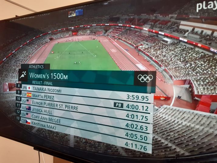 Marta P&eacute;rez, 9&ordm;, a las puertas del diploma Ol&iacute;mpico con su mejor marca personal | Imagen 1