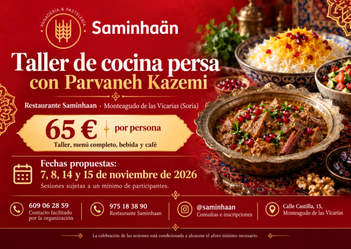 De conquistar el Everest a ense&ntilde;ar cocina persa en Monteagudo de las Vicar&iacute;as | Imagen 2
