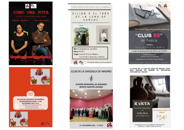 La Casa de Soria en Madrid se prepara para un diciembre lleno de actos | Imagen 2