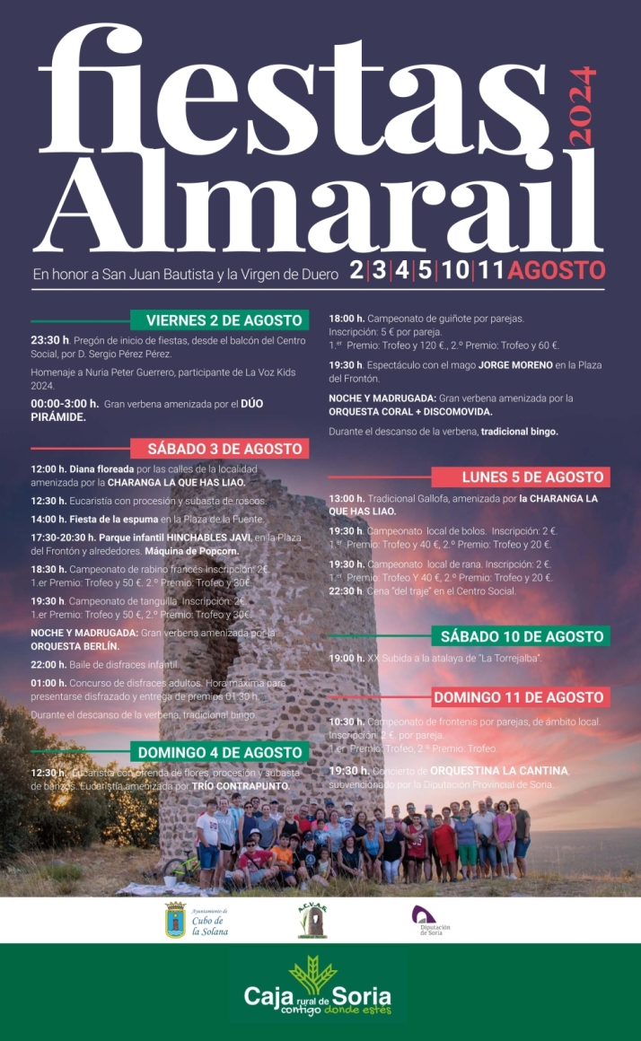 Almarail abre sus fiestas el viernes con seis d&iacute;as por delante | Imagen 1