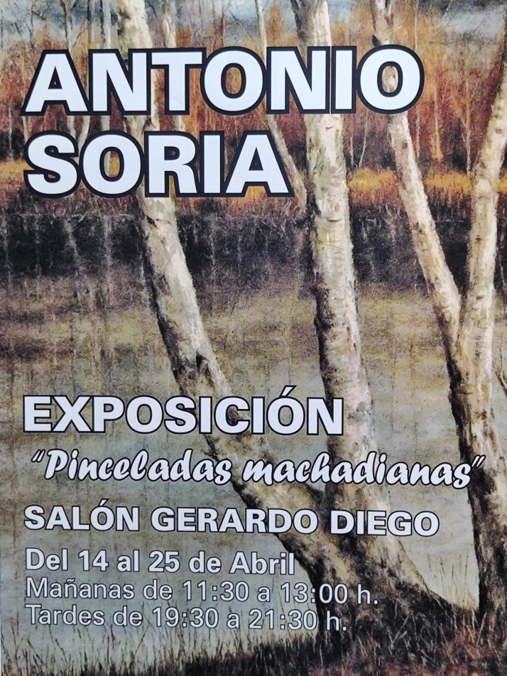 Abre la muestra 'Pinceladas Machadianas' en el Casino  | Imagen 1