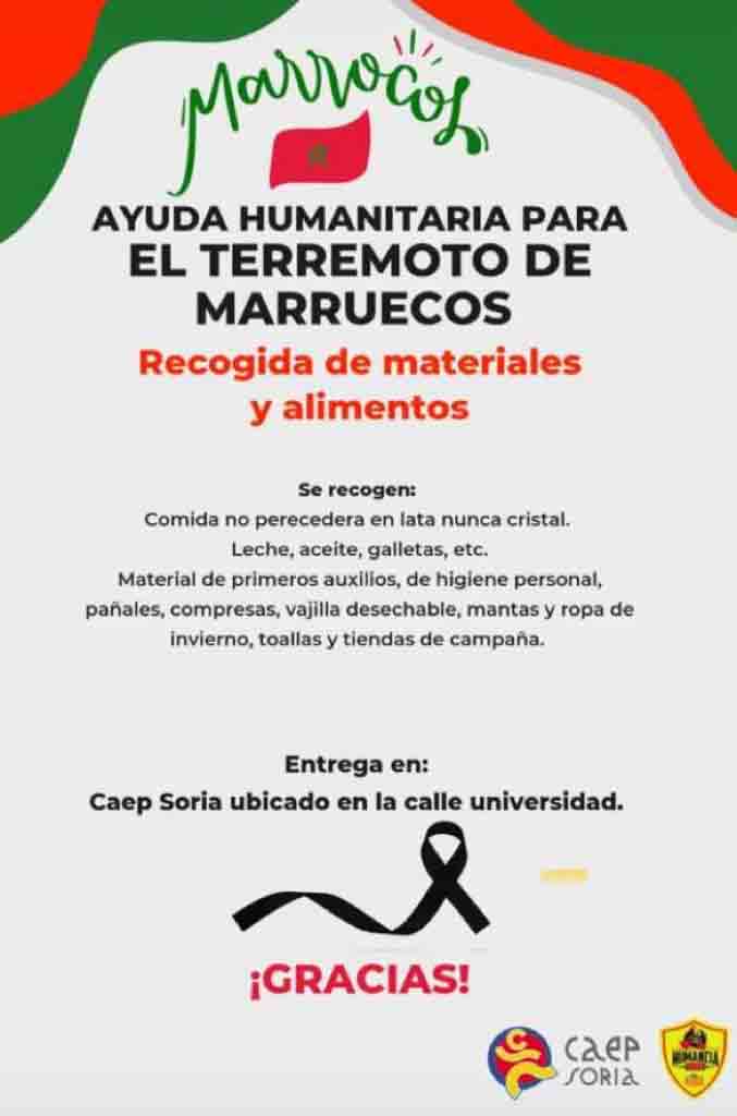 Tardelcuende se vuelca en la ayuda a Marruecos | Imagen 1