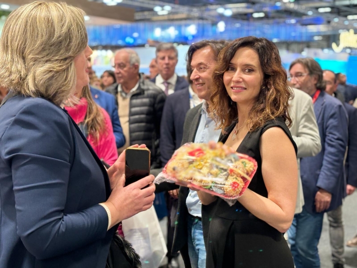 El restaurante Saminhaan de Monteagudo cautiva a D&iacute;az Ayuso en FITUR | Imagen 1