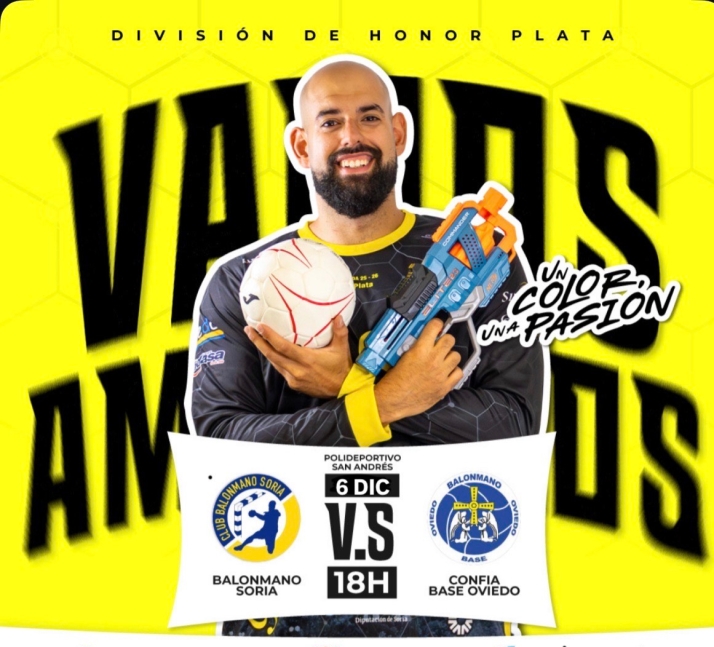 El Balonmano Soria recibe al Oviedo en un emotivo duelo directo | Imagen 1