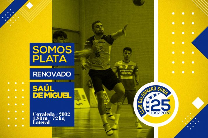 El BM Soria renueva a tres canteranos para el primer equipo | Imagen 2