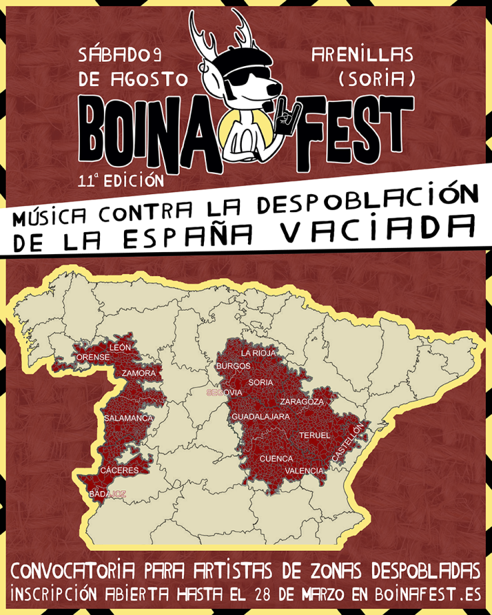 El Boina Fest abre la inscripci&oacute;n de artistas sorianos para su festival de 2025 | Imagen 1
