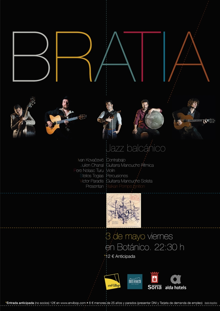 'Bratia', este viernes en el Bot&aacute;nico | Imagen 1