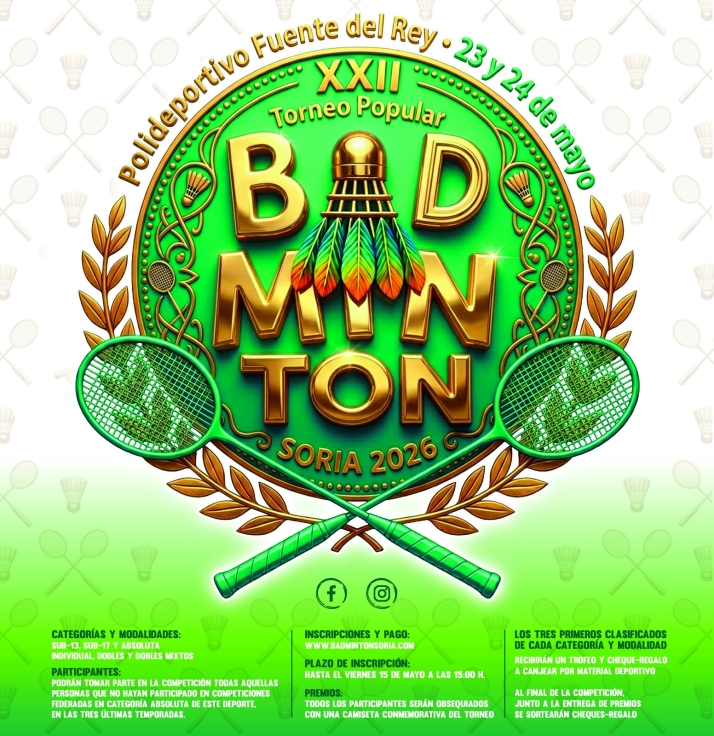 El b&aacute;dminton busca nuevos adeptos con su tradicional cita popular de mayo | Imagen 1