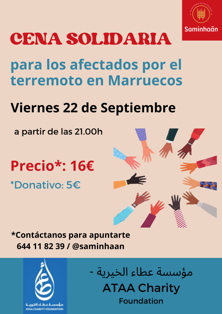 Este viernes, cena solidaria en Monteagudo por el terremoto de Marruecos | Imagen 1