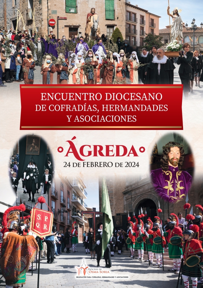 Este s&aacute;bado, encuentro de cofrad&iacute;as sorianas en &Aacute;greda | Imagen 1