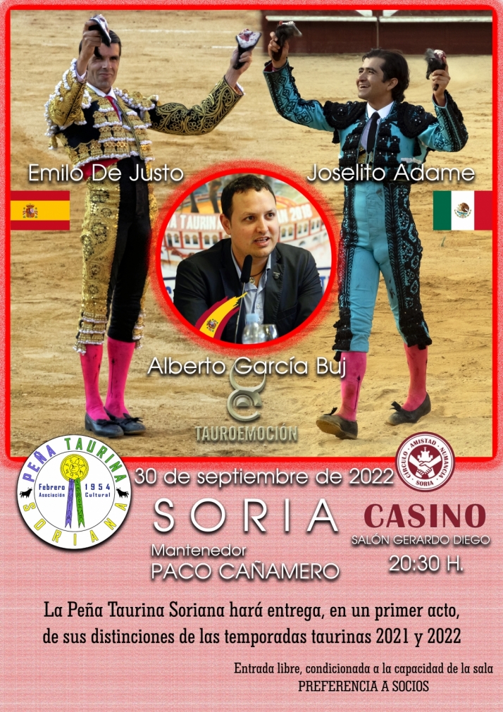 La Pe&ntilde;a Taurina Soriana calienta motores de cara a un viernes lleno de actos | Imagen 2