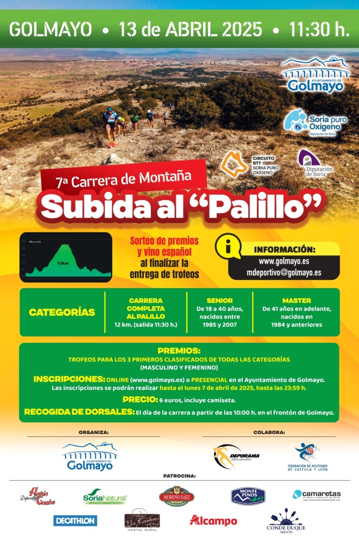 Sin categor&iacute;as inferiores, pero buscando la fuerza en la uni&oacute;n: la Subida al Palillo regresa en abril | Imagen 1