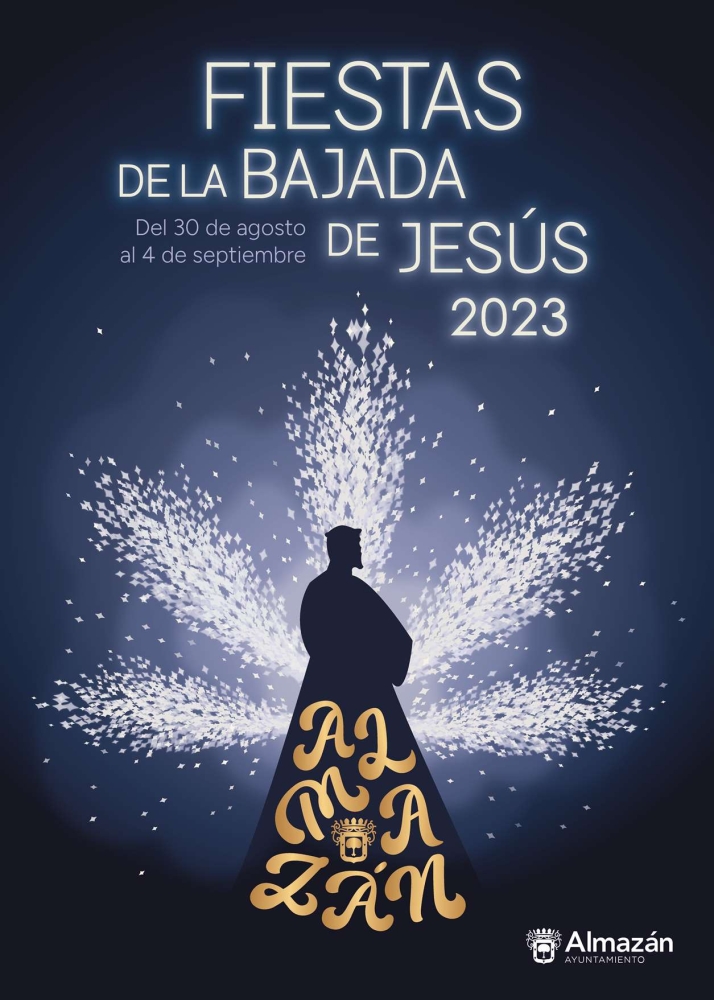 Este es el cartel ganador de las Fiestas de la Bajada de Jes&uacute;s de Almaz&aacute;n | Imagen 1