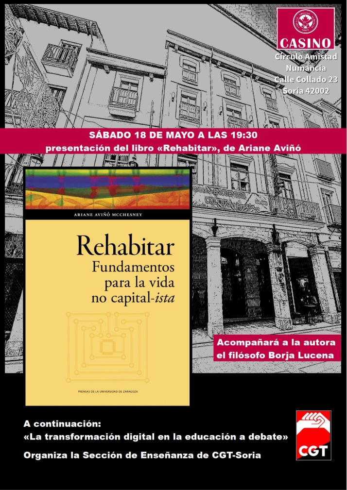 Este s&aacute;bado, libro sobre los fundamentos "no capital-istas" en el Casino | Imagen 1