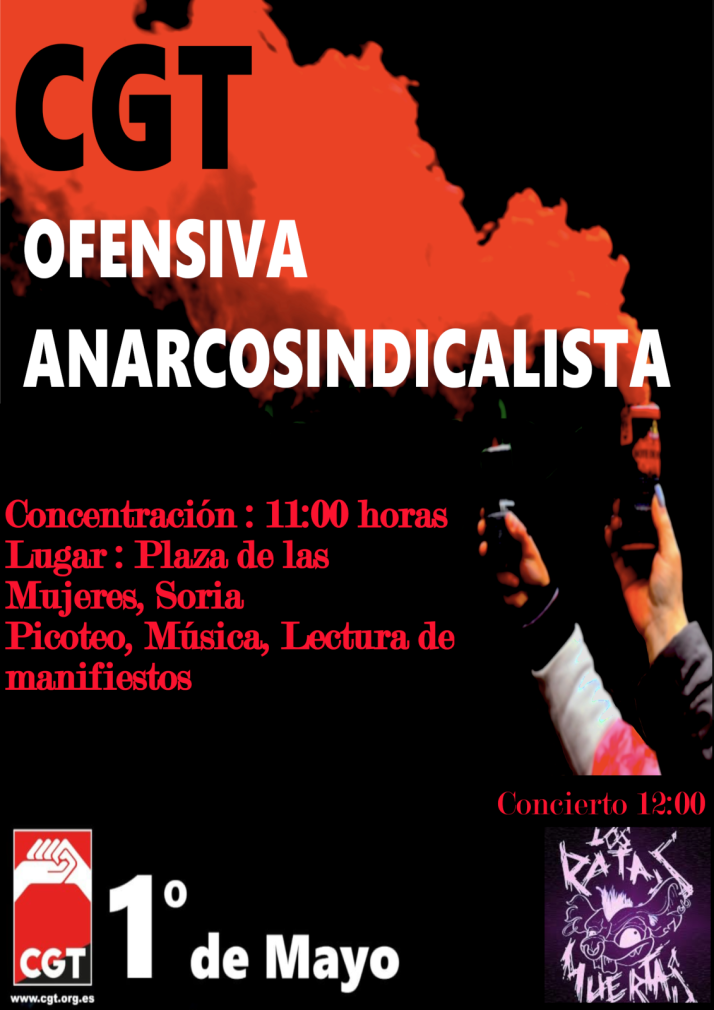 CGT celebra el 1 de mayo en la plaza de Las Mujeres | Imagen 1