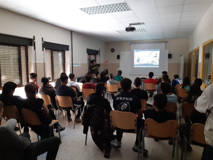 La BRIF de Lubia imparte sesiones pr&aacute;cticas a estudiantes universitarios y de FP del &aacute;mbito forestal y emergencias | Imagen 1