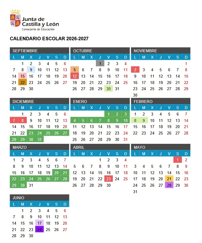 Vuelta al Cole en Castilla y Le&oacute;n | Todas las fechas del curso escolar 2026-2027 | Imagen 1