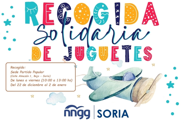 La campa&ntilde;a solidaria de NNGG busca que ning&uacute;n ni&ntilde;o de Soria se quede sin regalo de Reyes | Imagen 1