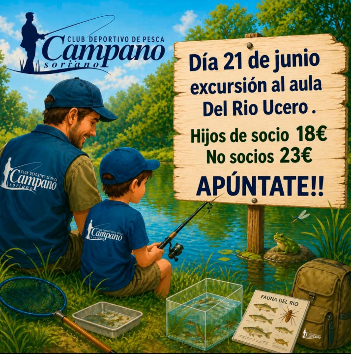 El Campano Soriano promueve la pesca sin muerte en el Ucero | Imagen 1
