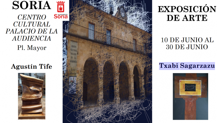 Las esculturas de Tife y Sagarzazu llegan al Palacio de la Audiencia | Imagen 1