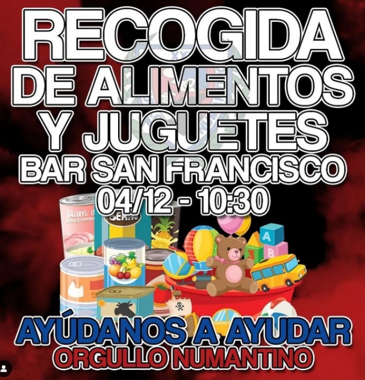 Orgullo Numantino se vestir&aacute; de Pap&aacute; Noel con su habitual Recogida de Alimentos y Juguetes | Imagen 1