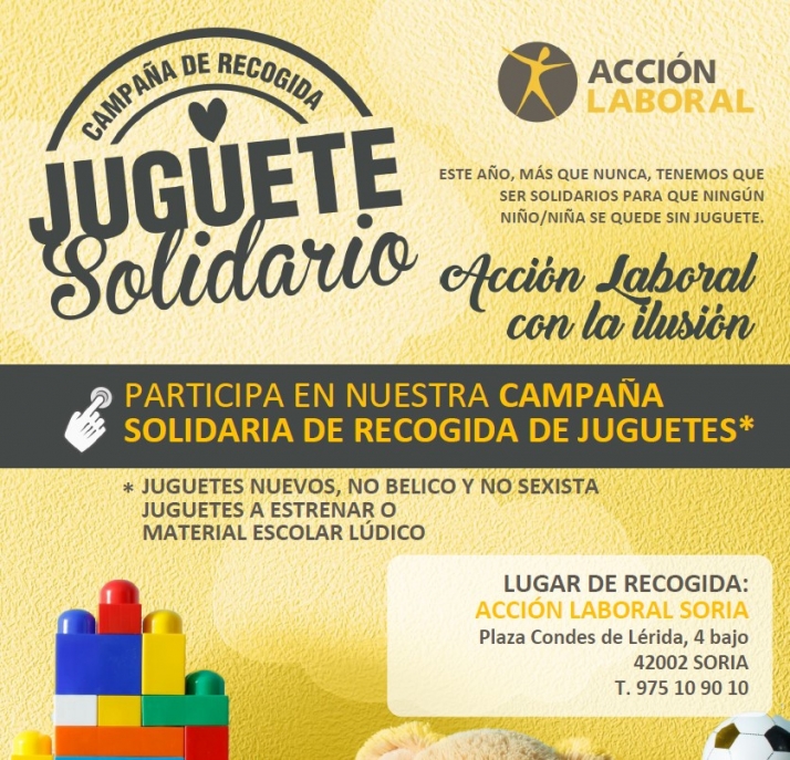'Acci&oacute;n Social' llevar&aacute; la felicidad a cientos de ni&ntilde;os sorianos | Imagen 1