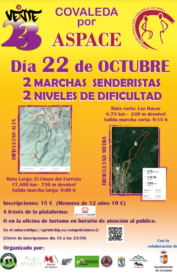 Covaleda se vuelca con Aspace con dos marchas senderistas | Imagen 1
