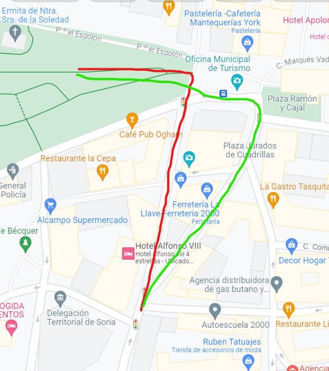 Estos son los cambios en el circuito de la Media Marat&oacute;n Abel Ant&oacute;n de Soria | Imagen 1