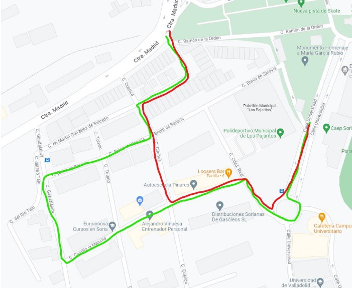 Estos son los cambios en el circuito de la Media Marat&oacute;n Abel Ant&oacute;n de Soria | Imagen 2