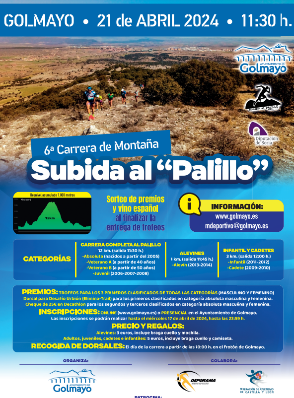 Fecha y novedades de la sexta edici&oacute;n de la Subida al Palillo | Imagen 1