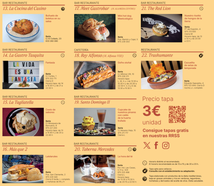 Estos son los 22 restaurantes que te deleitar&aacute;n en la Semana de la Tapa Micol&oacute;gica | Imagen 2