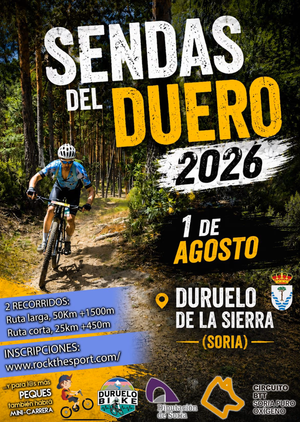 Duruelo de la Sierra cita a los amantes del MTB en la 'Sendas del Duero 2026' | Imagen 1