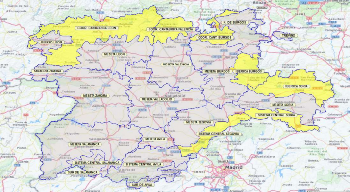 Activada la alerta amarilla por nieves para ma&ntilde;ana en la Ib&eacute;rica y el Sistema Central de Soria | Imagen 1