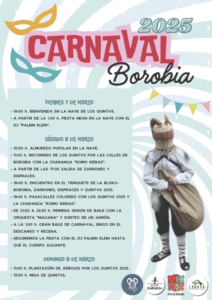 Borobia se prepara para su peculiar carnaval | Imagen 1