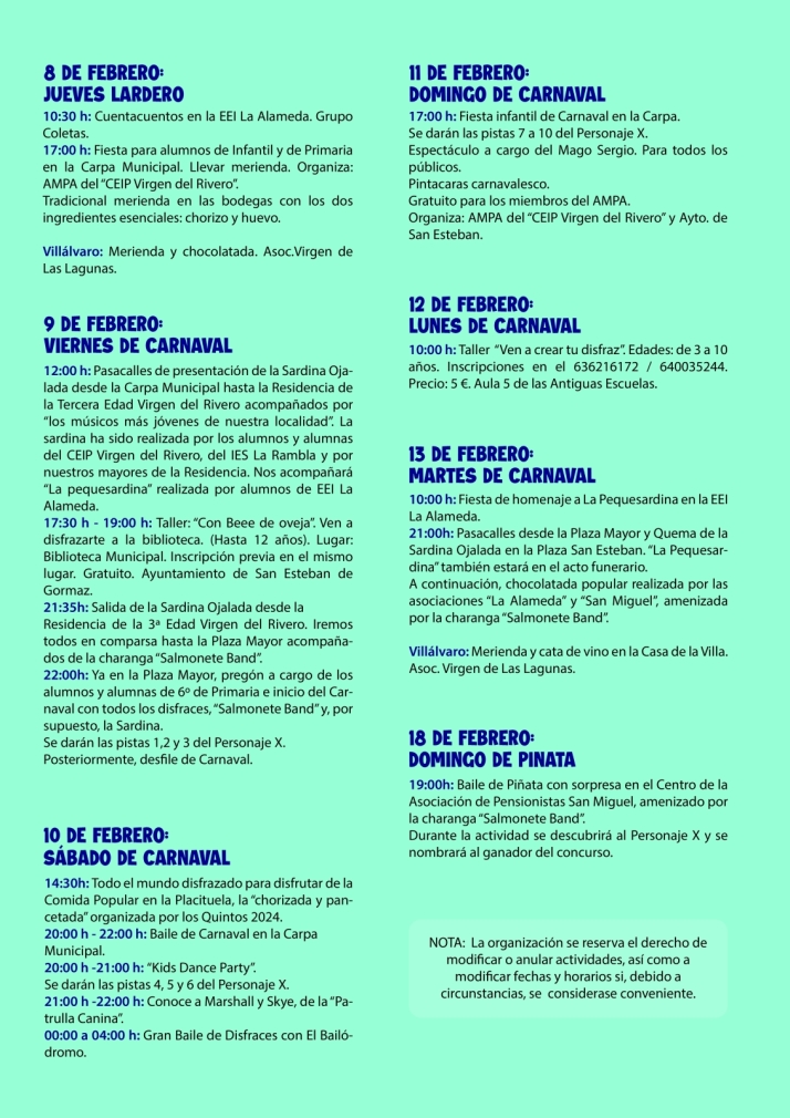 La 'sardina ojalada', preparada para el carnaval de San Esteban  | Imagen 1