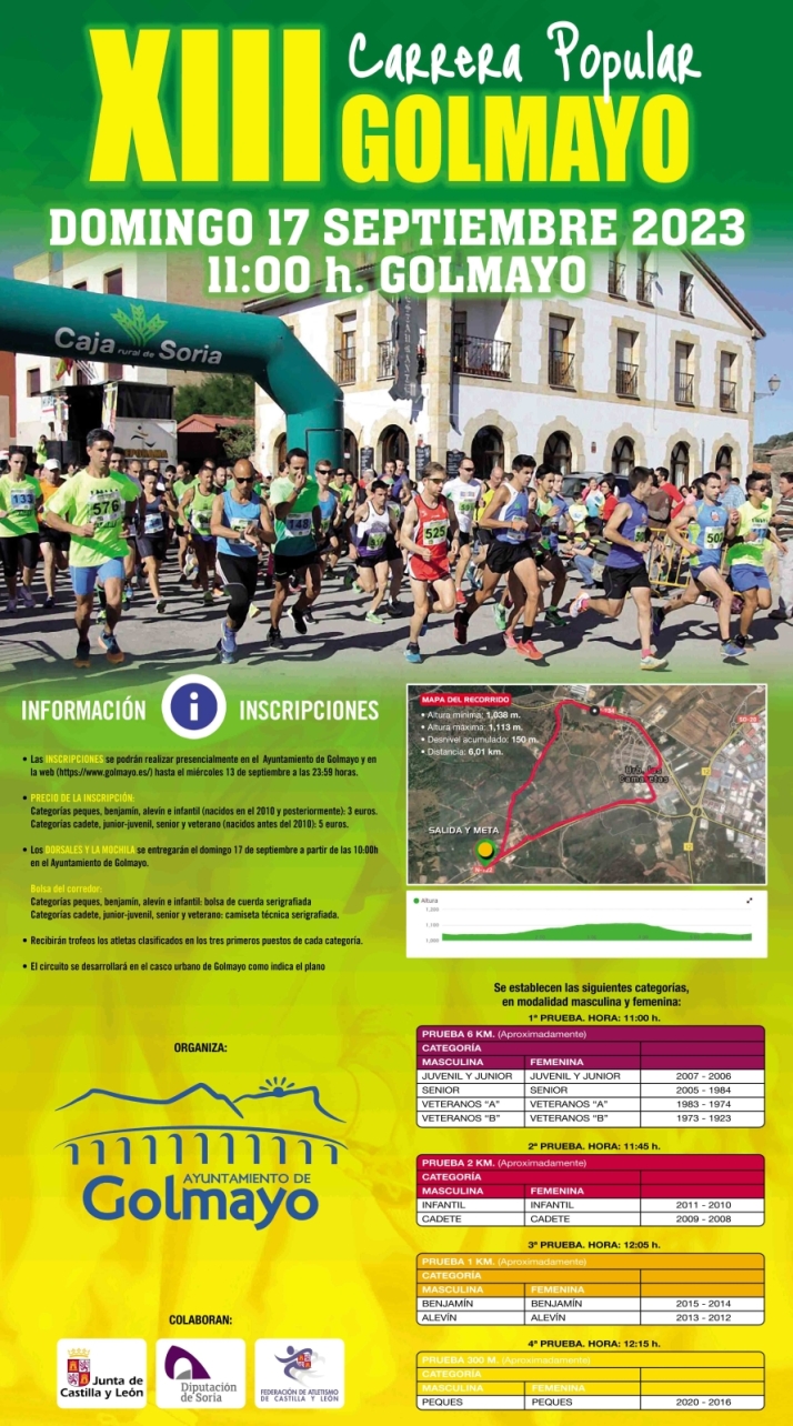 El domingo 17, la Carrera Popular de Golmayo | Imagen 1