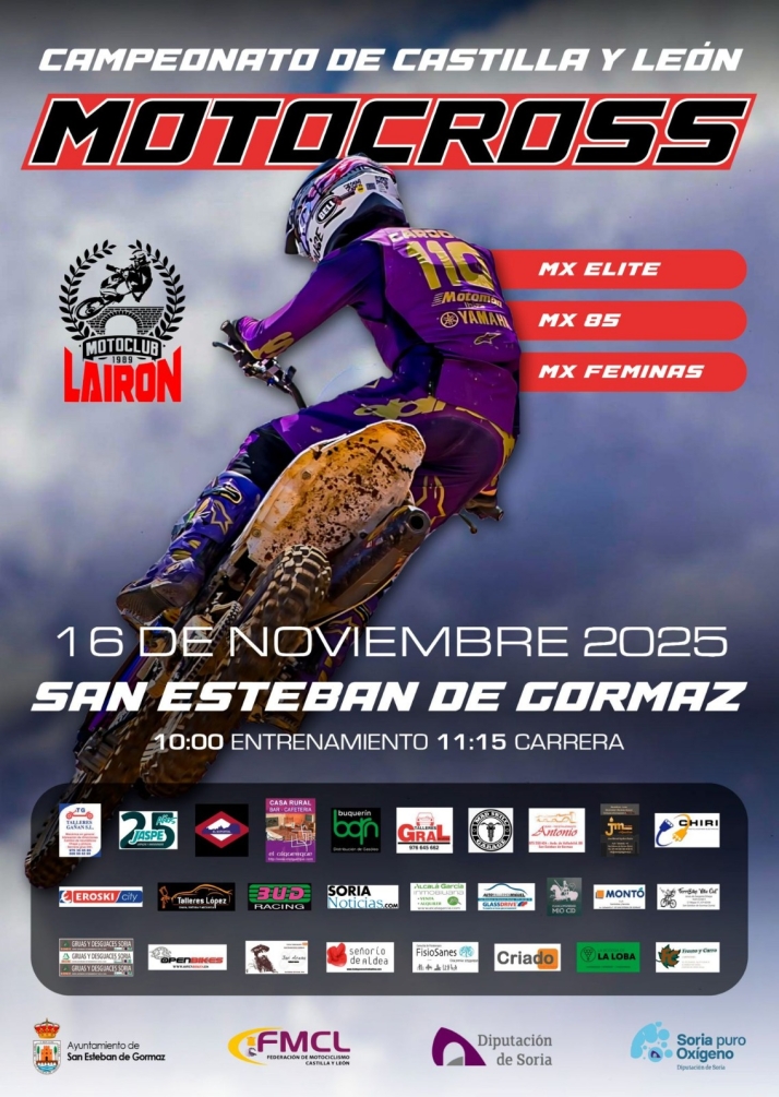 Los mejores pilotos de motocross de Castilla y Le&oacute;n se citan este fin de semana en San Esteban | Imagen 1