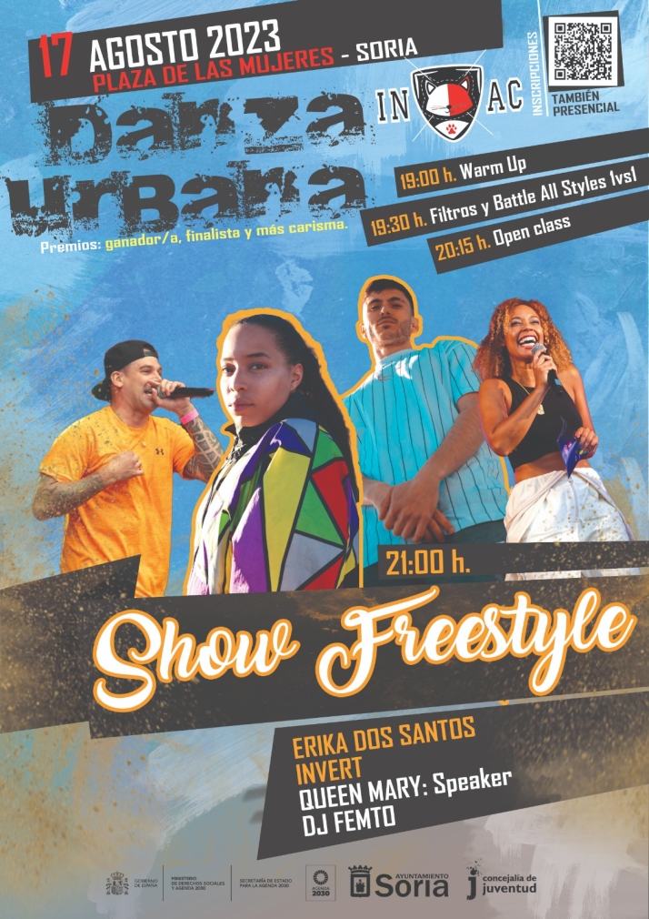 As&iacute; ser&aacute; la jornada de danza urbana y el show free style que acoger&aacute; Soria | Imagen 1