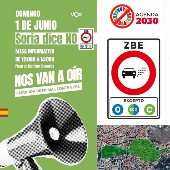 Vox Soria denuncia los atascos, retenciones y falta de aparcamientos generados por las nuevas traves&iacute;as | Imagen 1