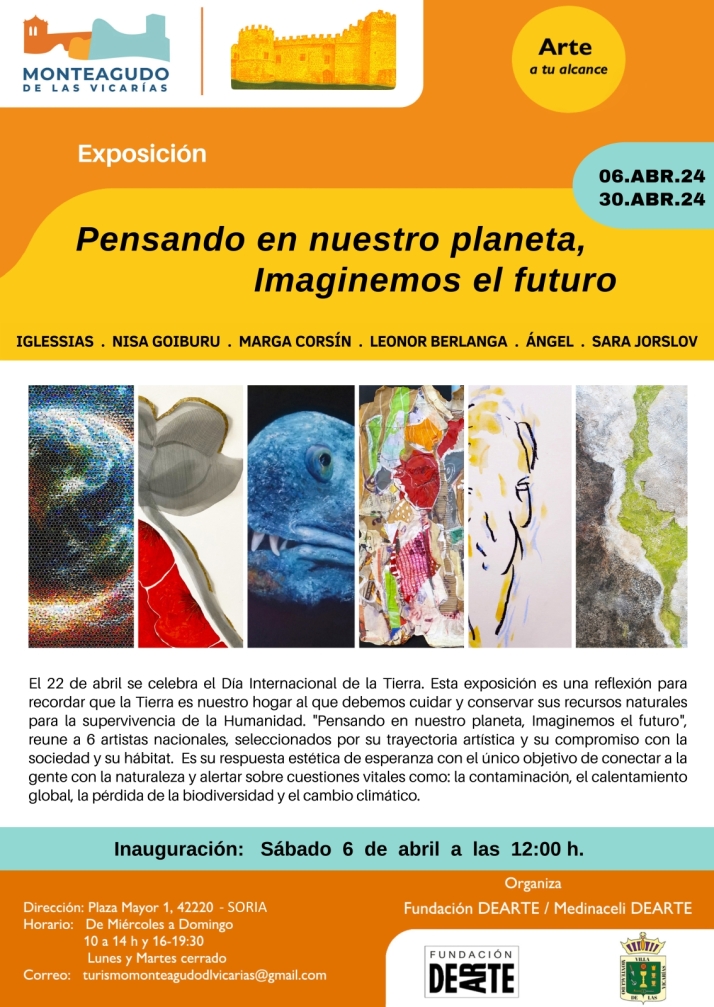 El castillo de Monteagudo de las Vicar&iacute;as acoge la exposici&oacute;n 'Pensando en nuestro planeta, imaginemos el futuro' | Imagen 1