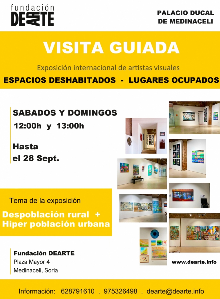 DEARTE organiza visitas guiadas a su exposici&oacute;n sobre despoblaci&oacute;n y un recital er&oacute;tico | Imagen 1