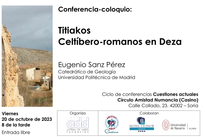 Conferencia este viernes sobre el hallazgo celt&iacute;bero-romano de Deza | Imagen 1
