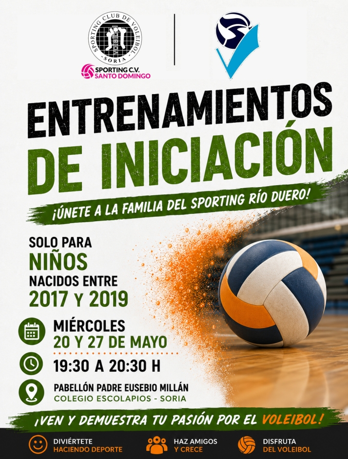 La cantera del voleibol soriano busca su relevo generacional para la pr&oacute;xima temporada | Imagen 1