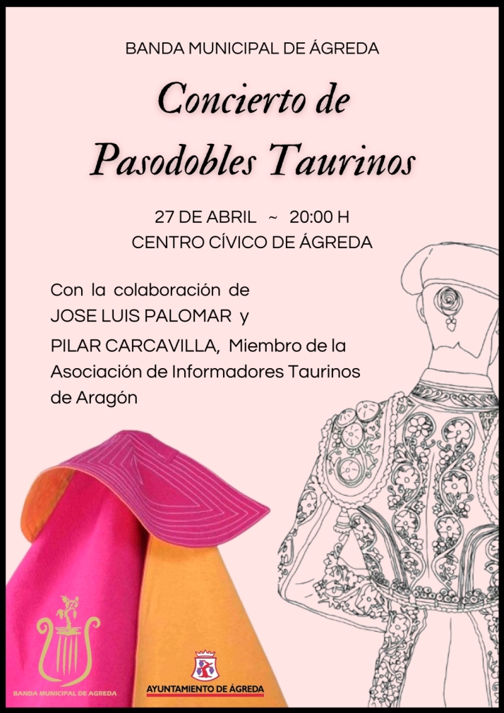 Pasodobles taurinos y comida solidaria para este fin de semana en &Aacute;greda | Imagen 1