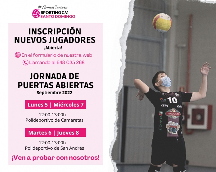 El Sporting Santo Domingo abre hoy las inscripciones para formar parte del club | Imagen 1