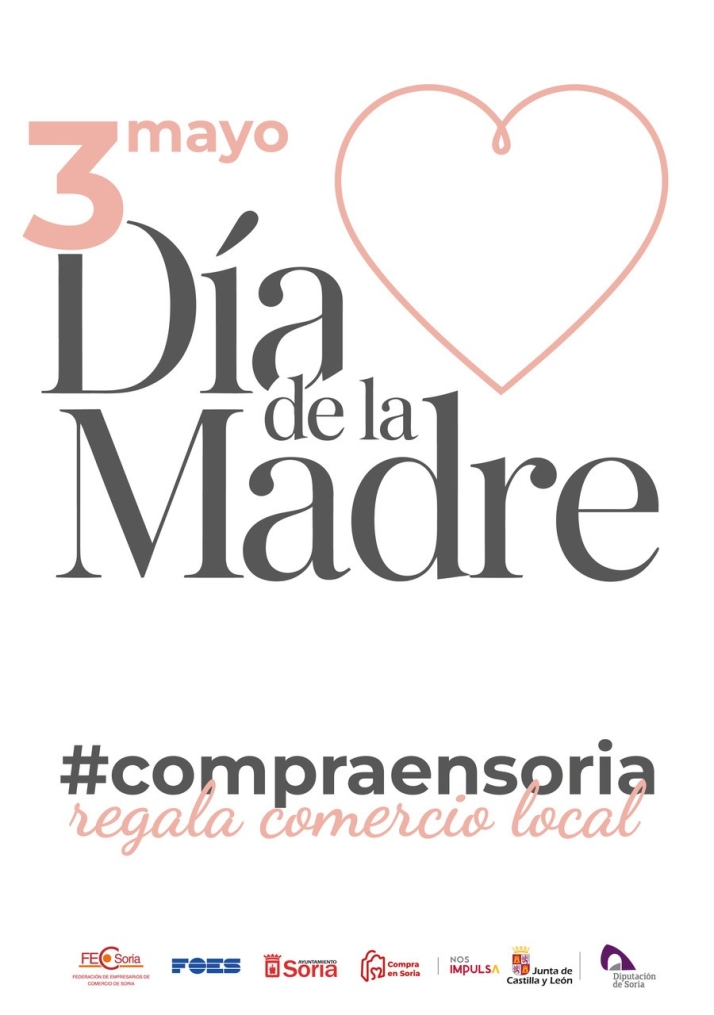 FEC Soria anima a celebrar el D&iacute;a de la Madre apostando por el comercio local | Imagen 1