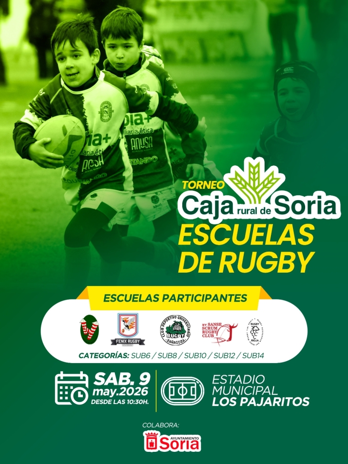 De la mano de Caja Rural, las futuras promesas del rugby nacional se dan cita este s&aacute;bado en Los Pajaritos | Imagen 1