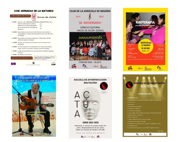 Risoterapia y un concierto de guitarra, novedades para marzo en la Casa de Soria en Madrid | Imagen 3